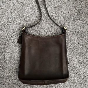 Brown Leather COACH Bag